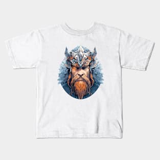 Viking Legend Warrior Survivor Fighter Kids T-Shirt